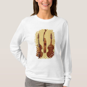 Viola d'Amore, 18th century, from 'Musical Instrum T-Shirt