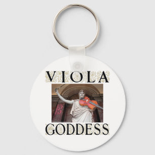 Viola Goddess Key Ring