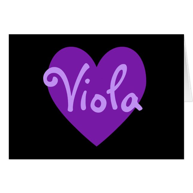 Viola in Purple (Front Horizontal)