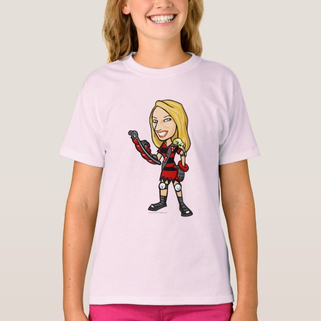Viola Krawk Island Staff Player T-Shirt (Front)