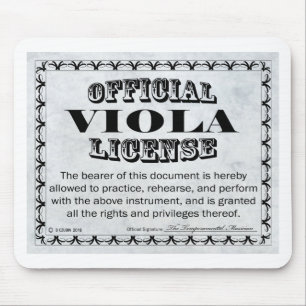 Viola License Mouse Mat