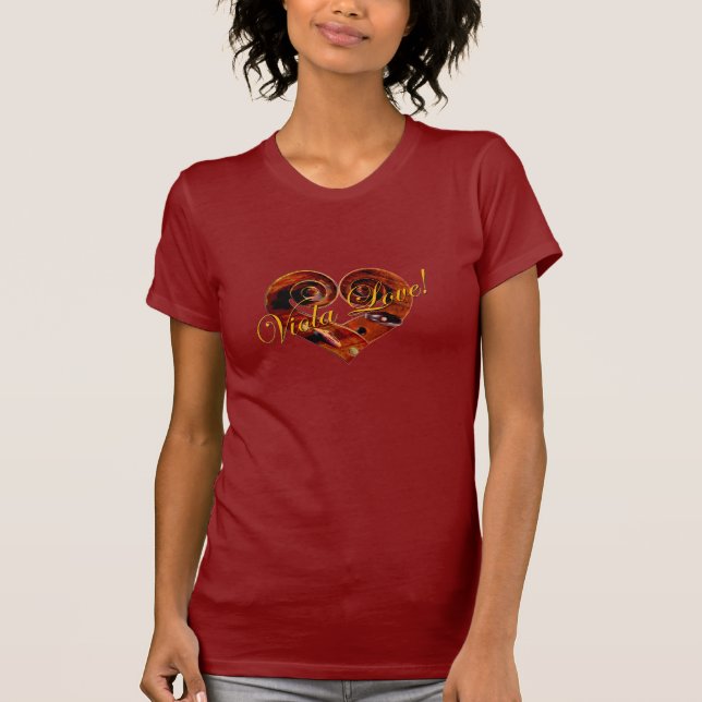 viola love T-Shirt (Front)