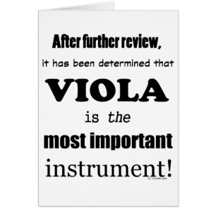 Viola Most Important Instrument
