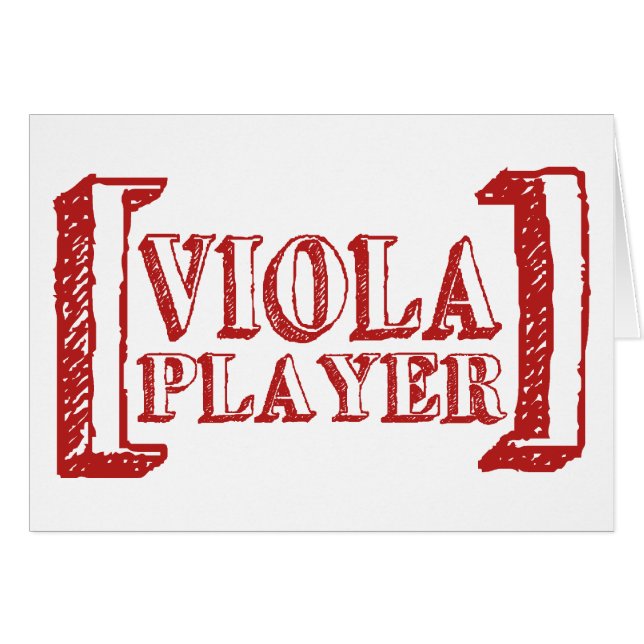 Viola Player (Front Horizontal)