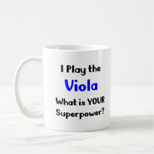 viola player coffee mug