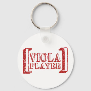 Viola Player Key Ring