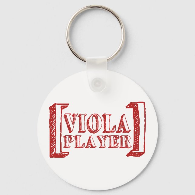 Viola Player Key Ring (Front)