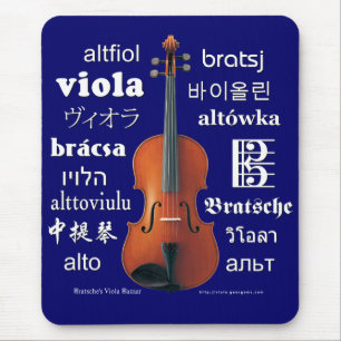 Viola Translations Mouse Mat