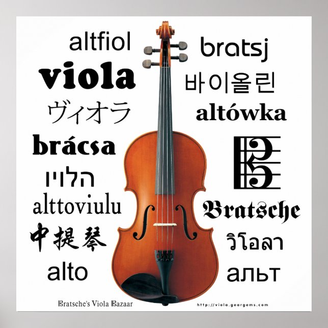 Viola Translations Poster (Front)