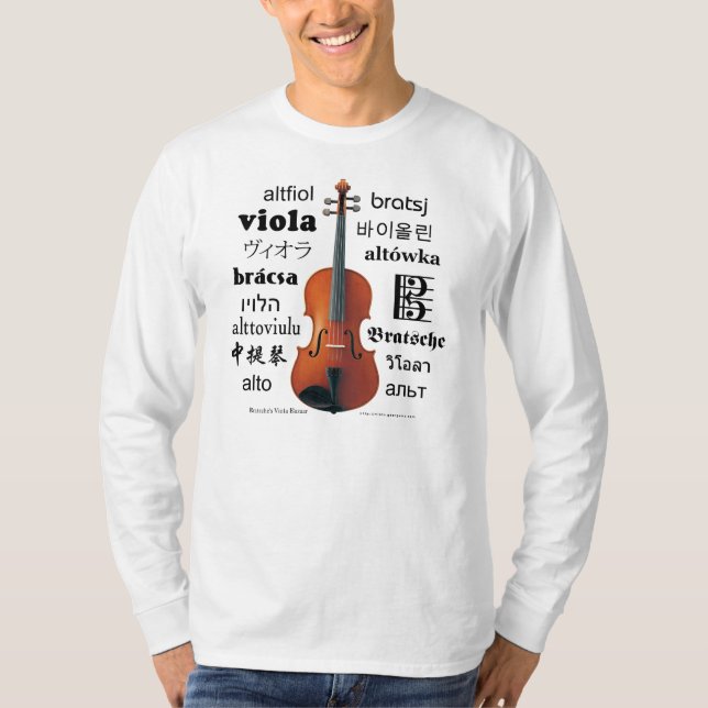 Viola Translations T-Shirt (Front)