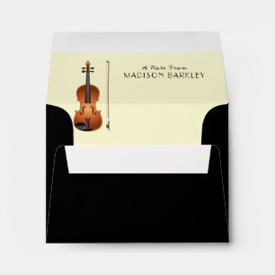 Viola Violin Music Teacher Musician Envelope
