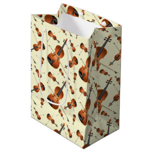 Viola Violin Music Teacher Musician Medium Gift Bag