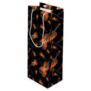 Viola Violin Music Teacher Musician Wine Gift Bag