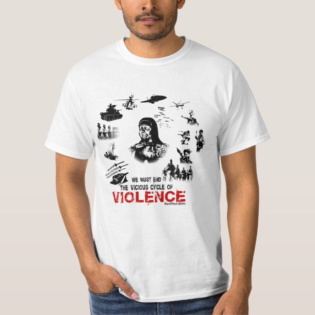 Violence T-Shirt Male (Front)