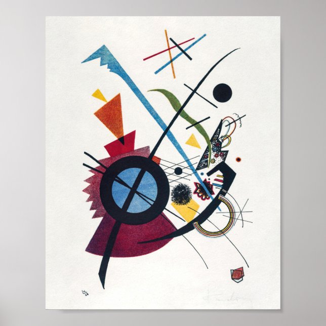 Violet(1923) Wasily Kandinsky Poster (Front)