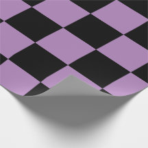 Violet and Black Chequered Pattern
