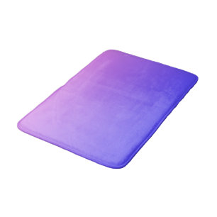 Violet and Blue Gradient Bath Mat