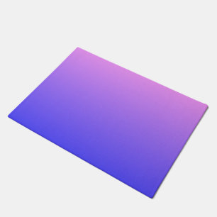 Violet and Blue Gradient Doormat