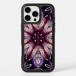 Violet and Magenta Cosmic Flower Kaleidoscope