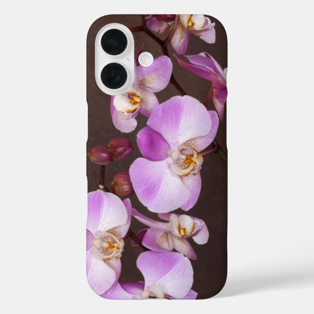Violet and White Orchid Close-Up Photograph Case-Mate iPhone Case (Back)