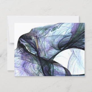 Violet Angel Rising Postcard