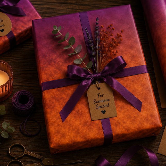Violet Ashfall Wrapping Paper Sheet (Creator Uploaded)