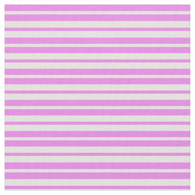 Violet & Beige Coloured Pattern Fabric (Close Up)