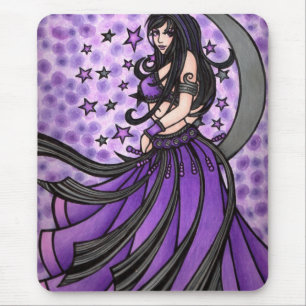 Violet Belly Dancer Mouse Mat