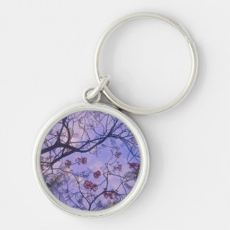 Violet Blossom Sky – Aesthetic Keychain for Dreame