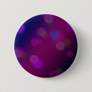 Violet Bokeh 6 Cm Round Badge