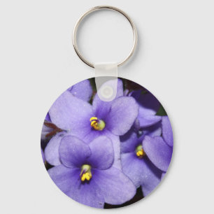 Violet Boquet Key Ring