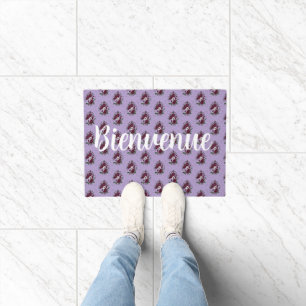 Violet Bouquet Doormat