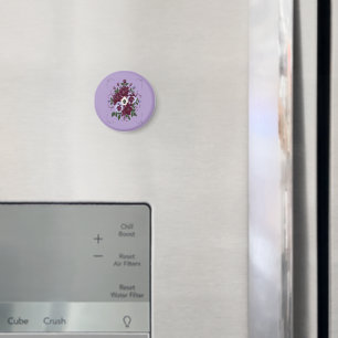 Violet Bouquet Magnet