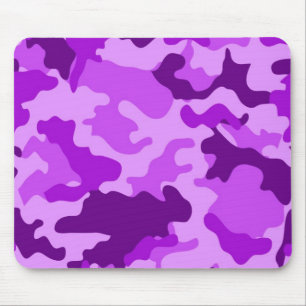 Violet Camo  Mousepad