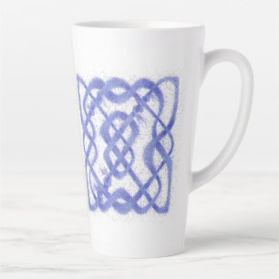 Violet Celtic Knot Tall Tapered Mug