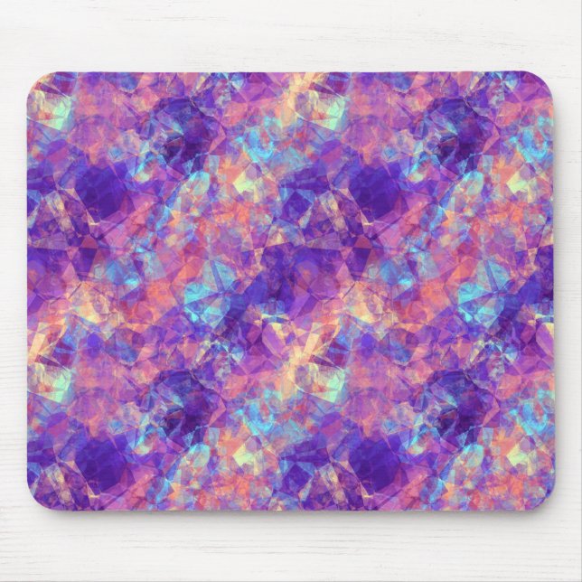 Violet Crumpled Texture Mouse Mat (Front)