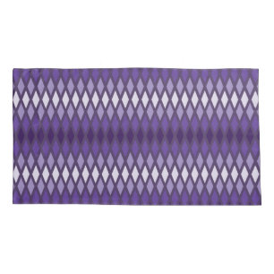 Violet Diamond Ombre Pillowcase