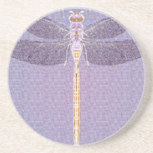 Violet Dragonfly Coaster