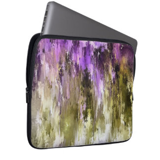 Violet Dreams And Olive Skies Laptop Sleeve