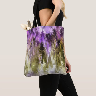 Violet Dreams And Olive Skies Tote Bag