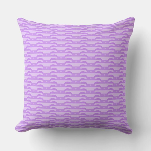 Violet Dreams Throw Pillow (Front)