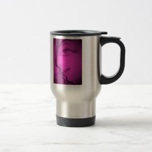 Violet eyes travel mug