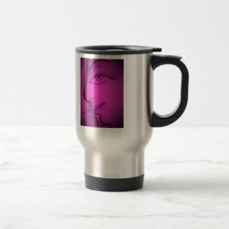 Violet eyes travel mug
