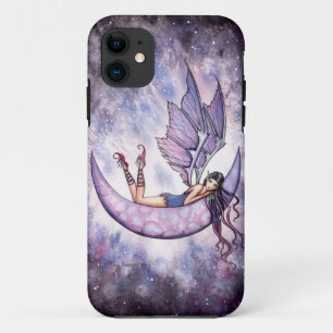 Violet Fairyand Moon iPhone 5 Case