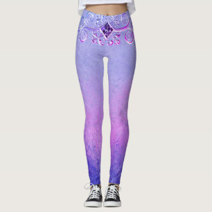 Violet fantasy leggings