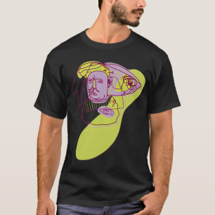 Violet Fish Man T-Shirt