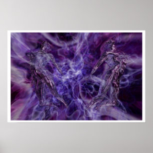 Violet Flame Poster