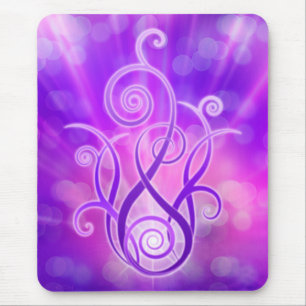 Violet Flame / Violet Fire Mouse Mat