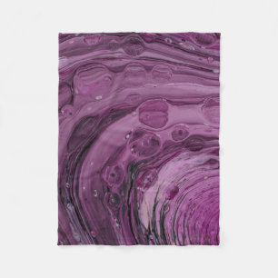 Violet Fleece Blanket