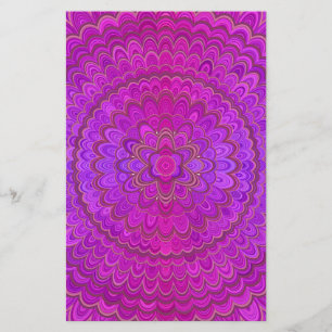 Violet Flower Mandala Flyer